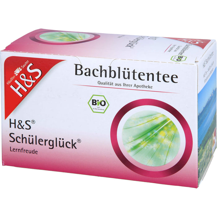 H&S Bachblütentee Schülerglück, 20 pcs. Filter bag