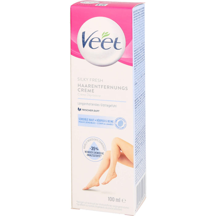 Veet Haarentfernungs-Creme Sensible Haut, 100 ml Cream