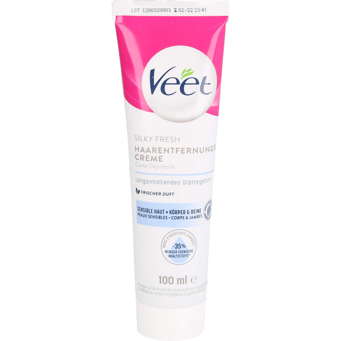 Veet Haarentfernungs-Creme Sensible Haut, 100 ml Cream