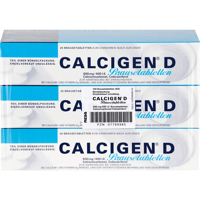 CALCIGEN D Brausetabletten, 120 St. Tabletten