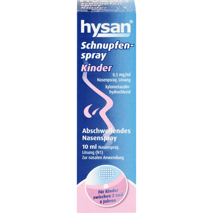 hysan Schnupfenspray Kinder, 10 ml Solution