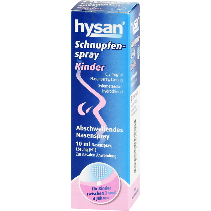 hysan Schnupfenspray Kinder, 10 ml Solution