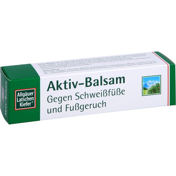 Allgäuer Latschenkiefer Aktiv-Balsam gegen Schweißfüße und Fußgeruch, 50 ml Creme