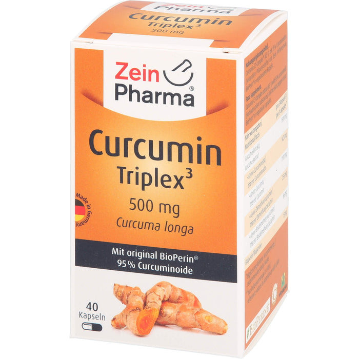 ZeinPharma Curcumin Triplex3 500 mg Kapseln, 40 pcs. Capsules