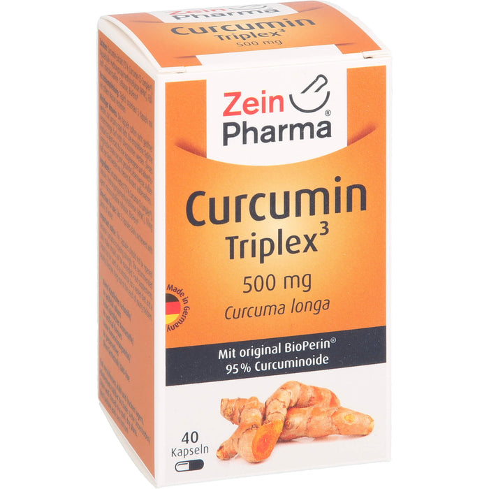 ZeinPharma Curcumin Triplex3 500 mg Kapseln, 40 pcs. Capsules