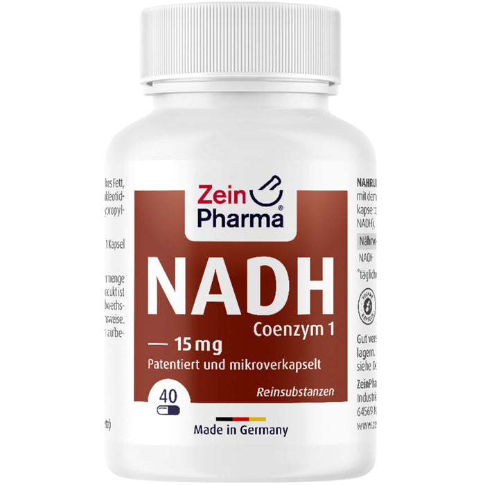 ZeinPharma NADH Coenzym 1 Kapseln 15 mg, 30 St. Kapseln