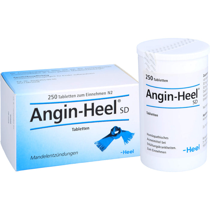 Angin-Heel SD Tabletten bei Mandelentzündungen, 250 pc Tablettes