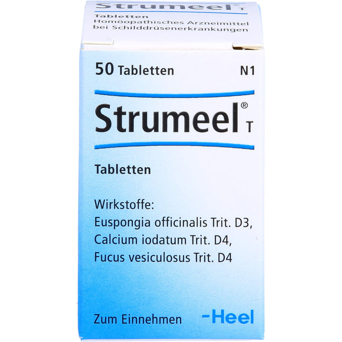 Strumeel T Tabletten bei Schilddrüsenerkrankungen, 50 St. Tabletten