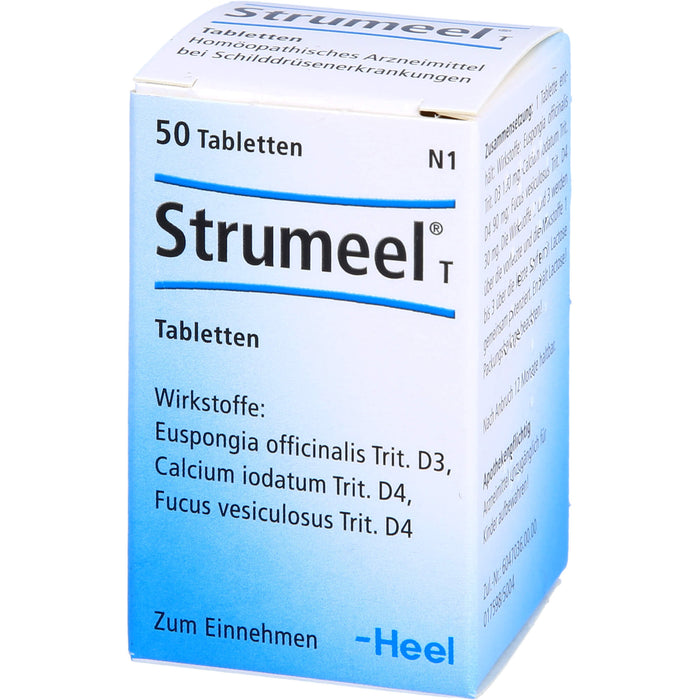 Strumeel T Tabletten bei Schilddrüsenerkrankungen, 50 pcs. Tablets