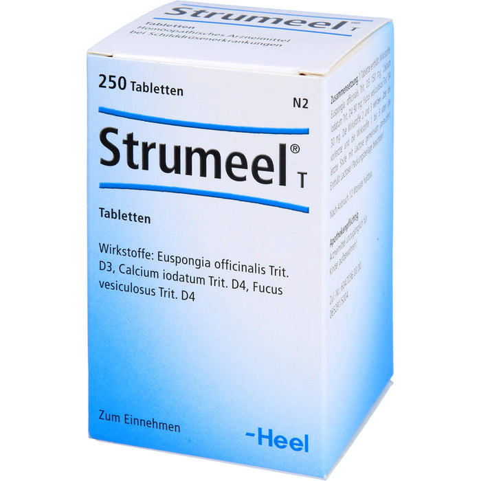 Strumeel T Tabletten bei Schilddrüsenerkrankungen, 250 St. Tabletten