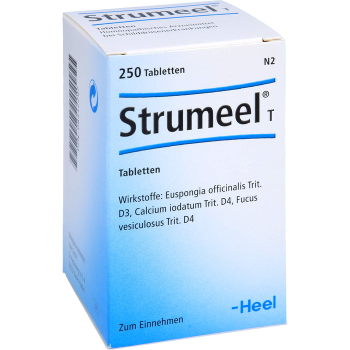 Strumeel T Tabletten bei Schilddrüsenerkrankungen, 250 pcs. Tablets