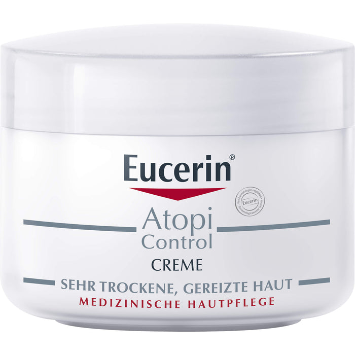 Eucerin AtopiControl Creme + Eucerin AtopiControl Probierset Gratis, 75 ml Crème