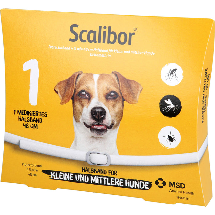 Scalibor Protectorband für kleine und mittlere Hunde, 1 St. Halsband