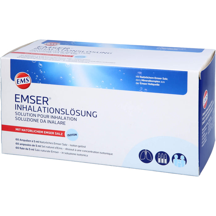 EMSER Inhalationslösung, 60 pcs. Ampoules