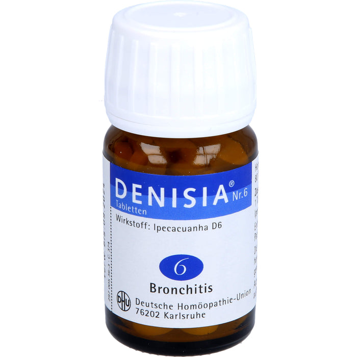 DHU DENISIA Nr. 6 Tabletten bei Atemwegserkrankungen, 80 pc Tablettes