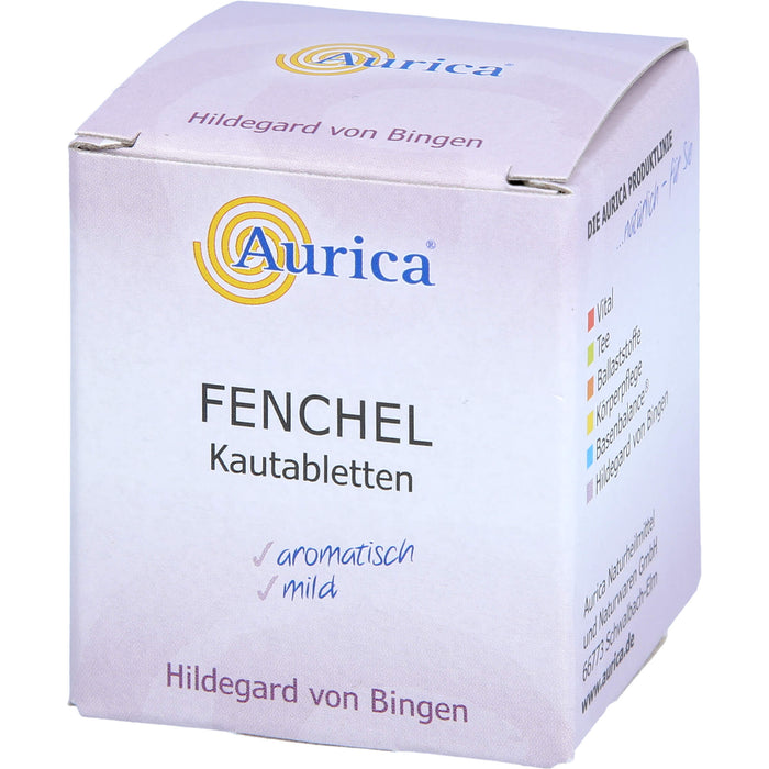 Aurica Fenchel Kauttabletten, 170 pc Tablettes