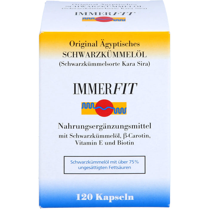 Schwarzkümmelöl IMMERFIT, 120 St KAP