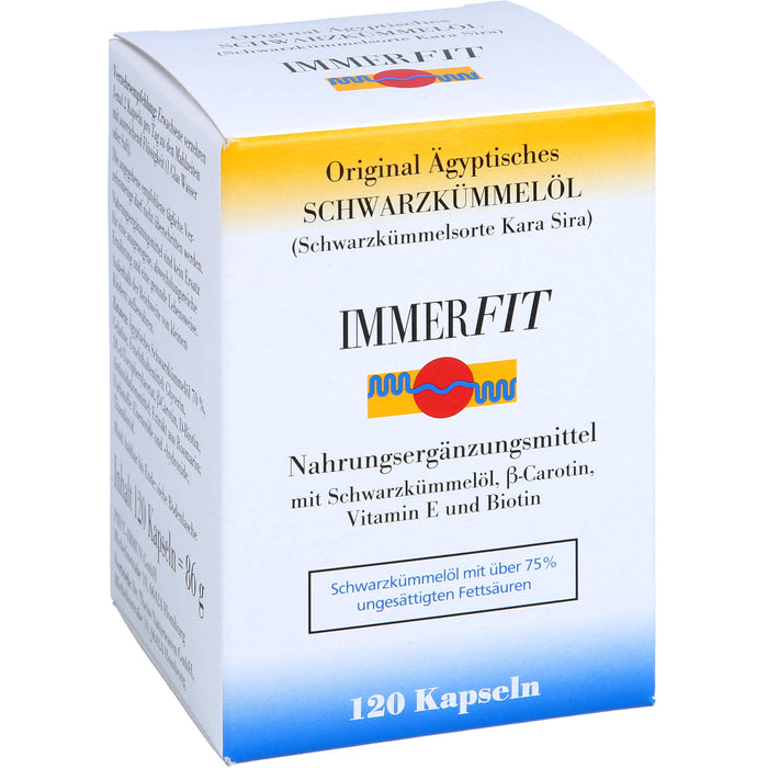 Schwarzkümmelöl IMMERFIT, 120 St KAP