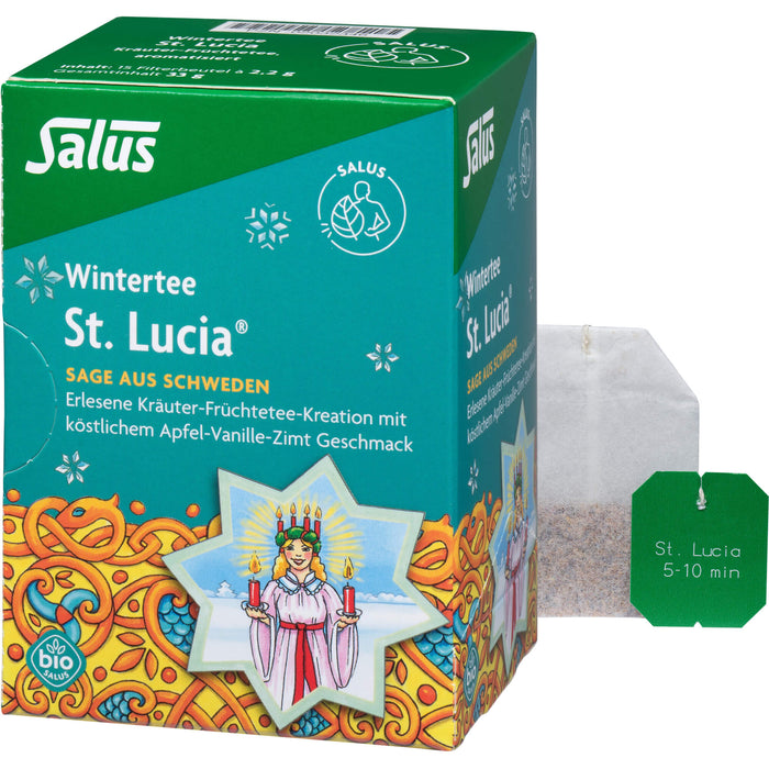 Salus St. Lucia Wintertee, 15 pc Sac filtrant