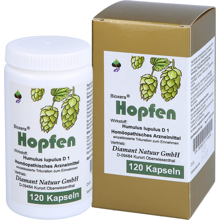 Hopfen Bioxera Kaps., 120 St KAP