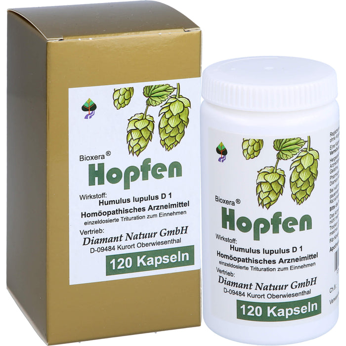 Hopfen Bioxera Kaps., 120 St KAP