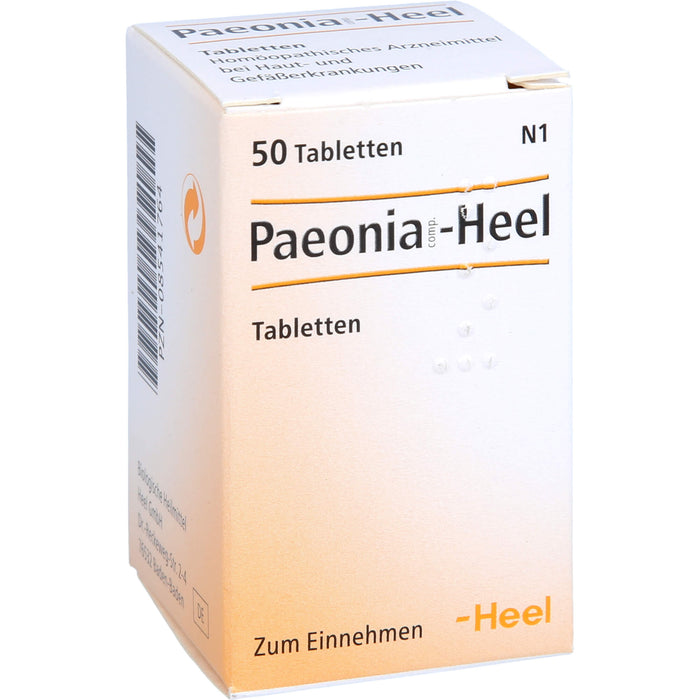 Paeonia Comp. Heel Tabletten, 50 pc Tablettes