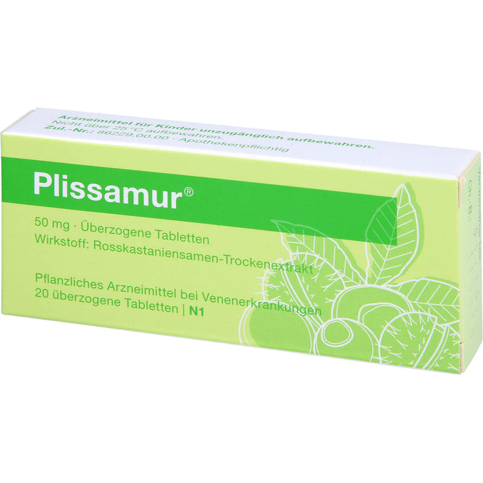 Plissamur Drg., 20 St. Tabletten