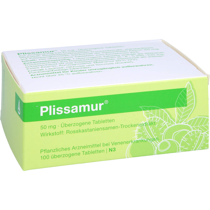 Plissamur 50 mg, Überzogene Tabletten, 100 St DRA