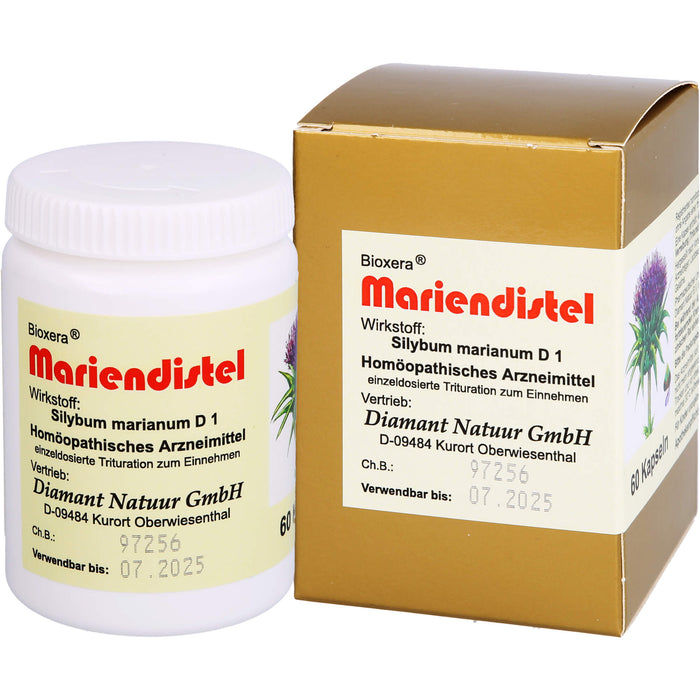 Mariendistel Bioxera Kaps., 60 St KAP