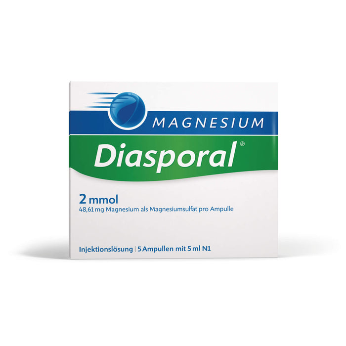 Magnesium-Diasporal 2mmol Inj.-Lsg., 5X5 ml AMP