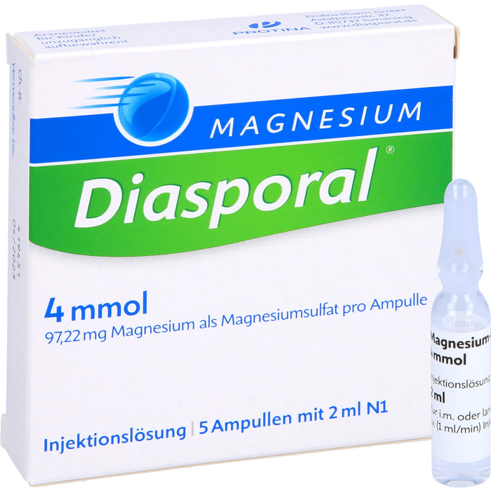 Magnesium-Diasporal Injektionslösung, 5 pc Ampoules