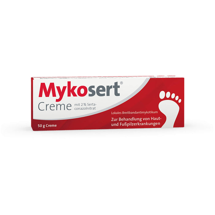 Mykosert Creme bei Haut- und Fußpilz, 50 g Creme