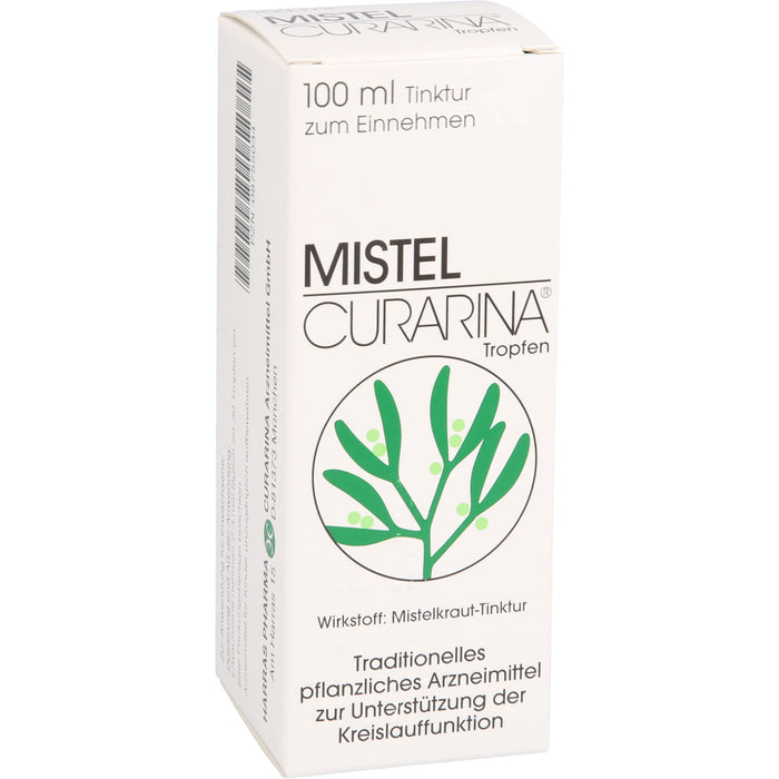 Mistel Curarina Tropfen zur Unterstützung der Kreislauf-Funktion, 100 ml Solution