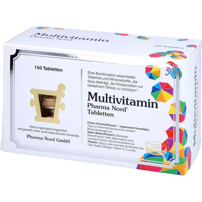 Pharma Nord Multivitamin Tabletten, 150 pcs. Tablets