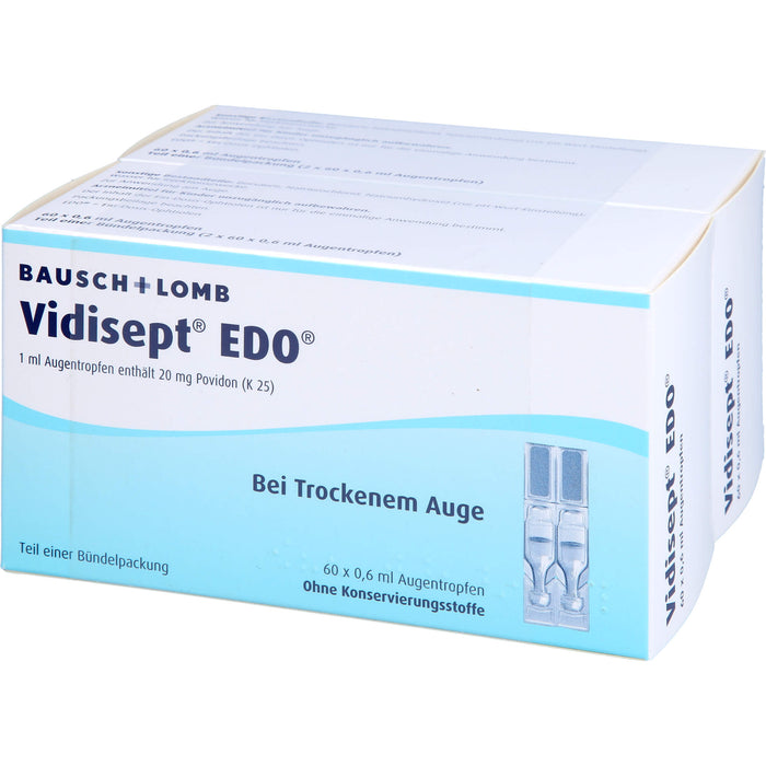 Vidisept EDO 20 mg/ml Augentropfen, 120X0.6 ml ATR