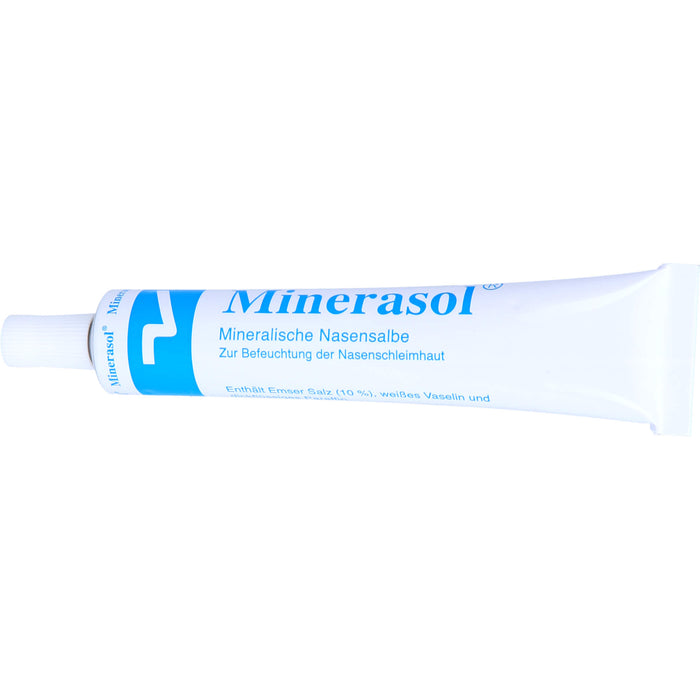 Minerasol mineralische Nasensalbe zur Befeuchtung der Nasenschleimhaut, 20 g Salbe