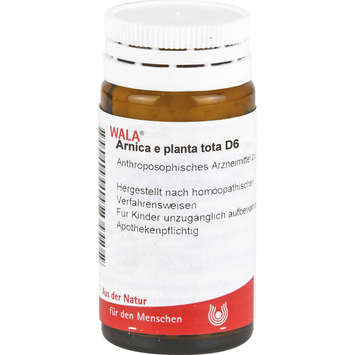 WALA Arnica e planta tota D6 Globuli velati, 20 g Globules