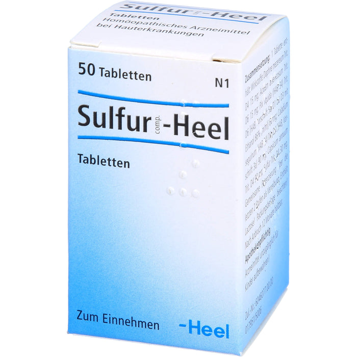 Sulfur comp.-Heel Tbl., 50 St TAB