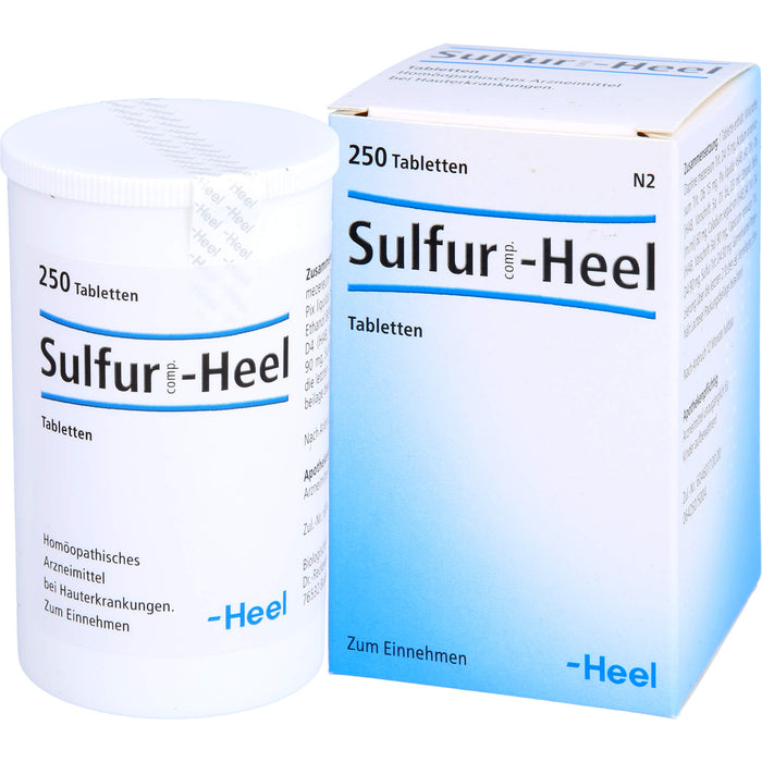 Sulfur comp.-Heel Tbl., 250 St TAB