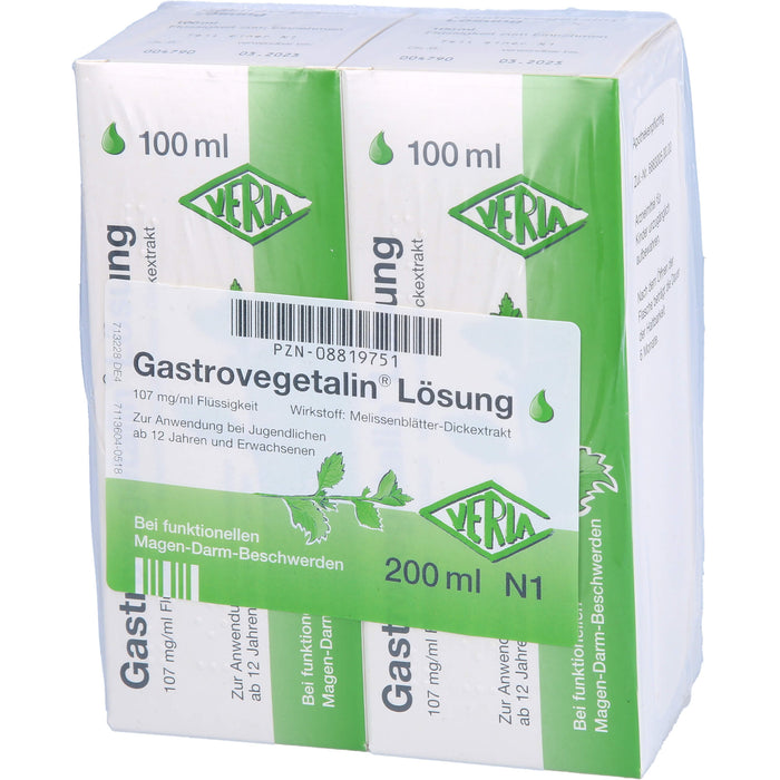 Gastrovegetalin Lösung, Flüssigkeit, 200 ml Lösung