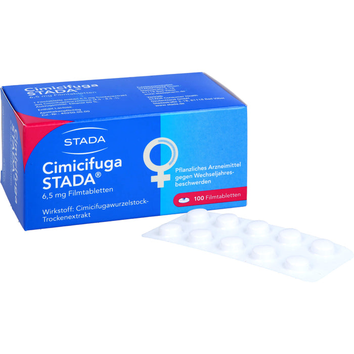 Cimicifuga STADA Tabletten gegen Wechseljahresbeschwerden, 100 pc Tablettes