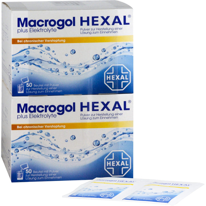 Macrogol HEXAL plus Elektrolyte, 100 pc Sachets