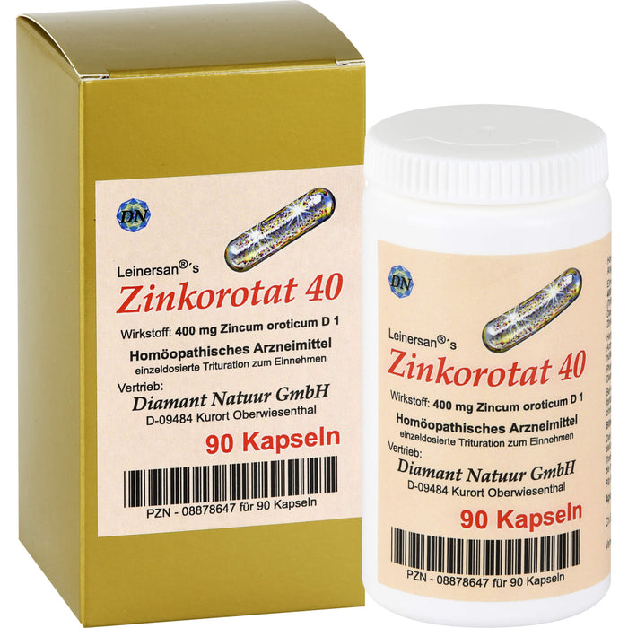 Zinkorotat 40 Leinersan Kaps., 90 St KAP