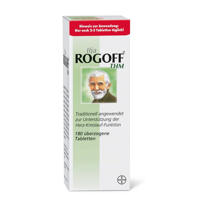 Ilja Rogoff THM Tabletten zur Unterstützung der Herz-Kreislauf-Funktion, 180 pc Tablettes