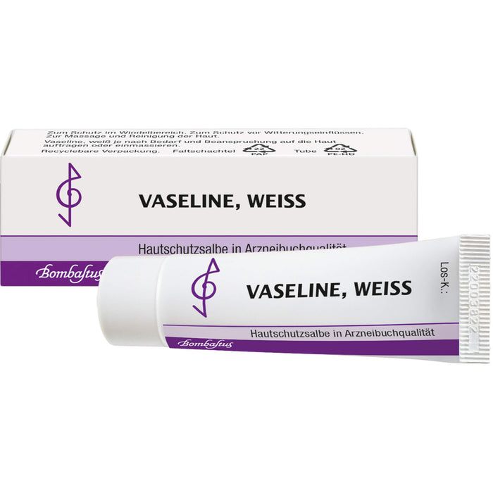 Bombastus Vaseline, weiß Ph. Eur., 10 ml Onguent gras