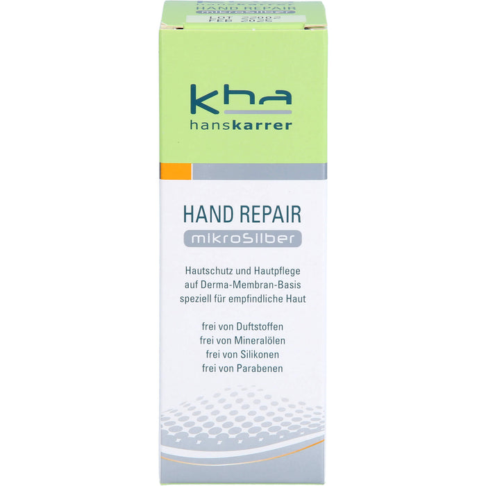 Hans Karrer Hand Repair Mikrosilber Creme, 50 ml Crème