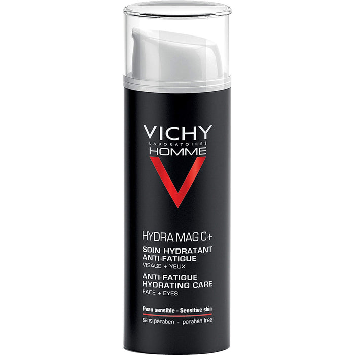 VICHY Homme Hydra Mag C+ Anti-Müdigkeit Feuchtigkeitspflege, 50 ml Crème