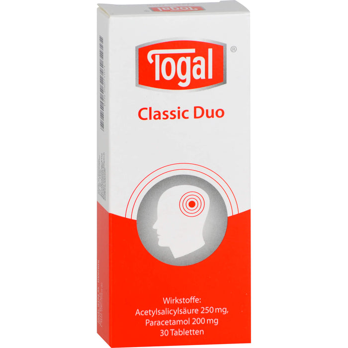 Togal Classic Duo Tabletten, 30 pcs. Tablets