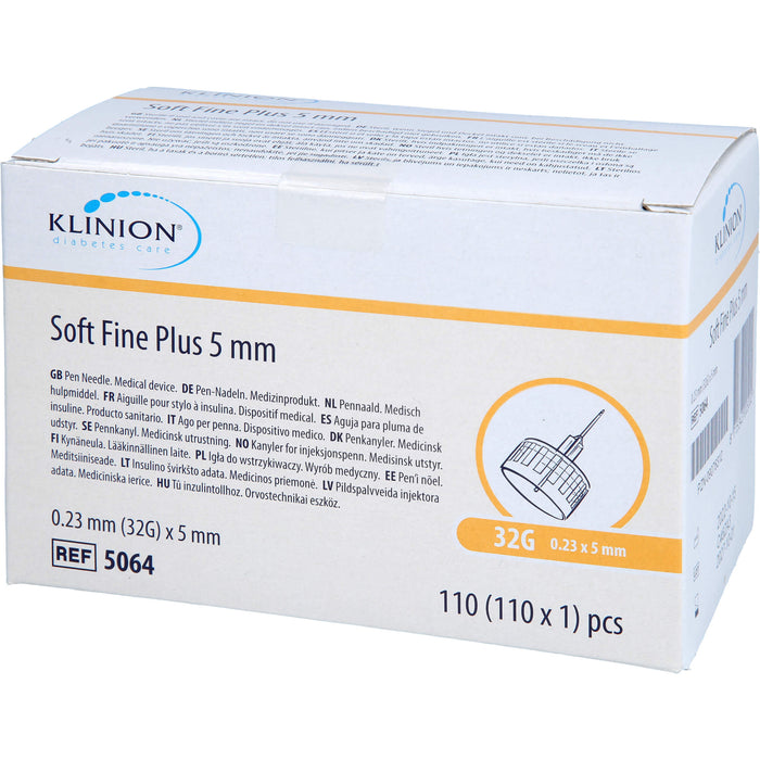 Klinion soft fine plus 5mm, 110 St KAN