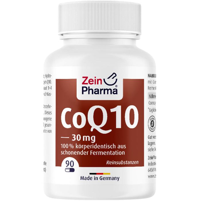 ZeinPharma CoQ10 30 mg Kapseln, 90 pc Capsules